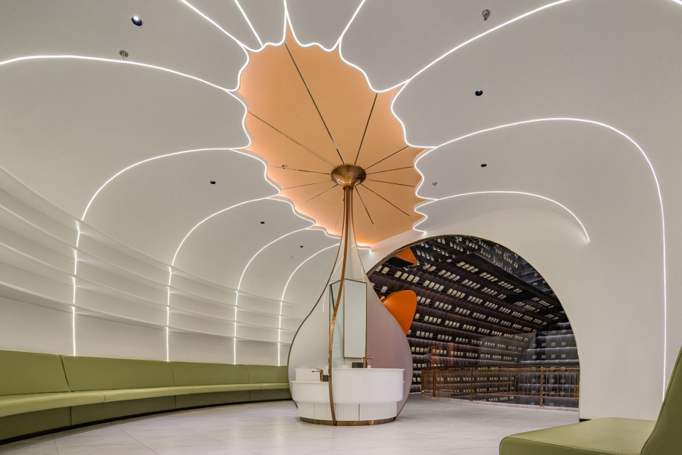 gaoping zhongshu pavilion by eter architecture design