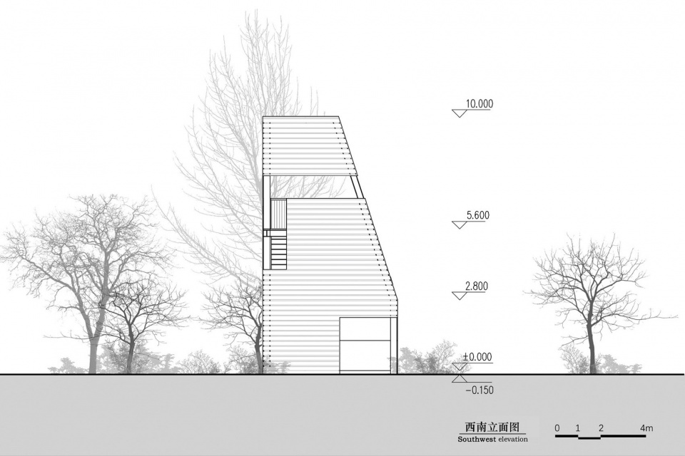 Reed Pavilion Bird watching Tower Park service building series in Xingxiang Ecological Park by Atelier Folie Duan Wei Studio Shanghai Lin...