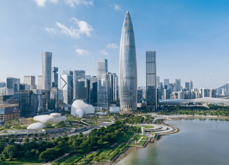 shenzhen bay cultural square by mad