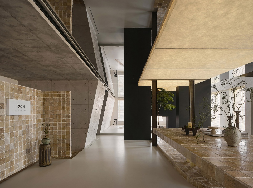 coating showroom by e j space design