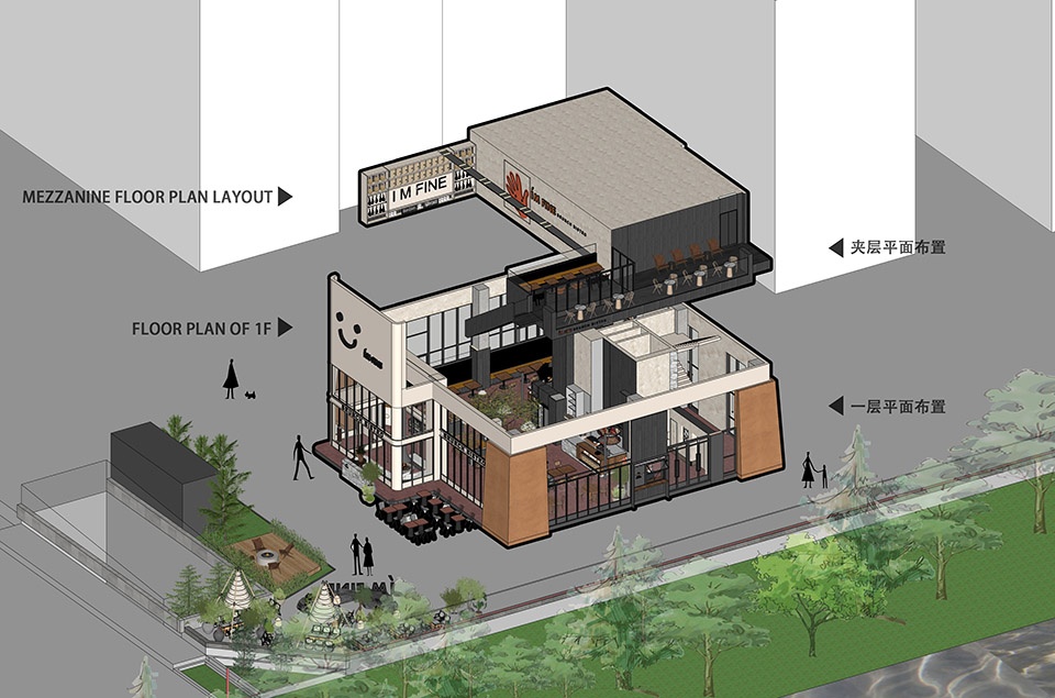 xining im fine first store by guo xin space design