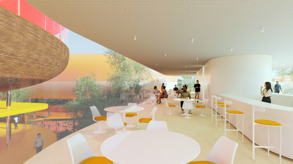 songjiang district sijing town sports center by selgascano