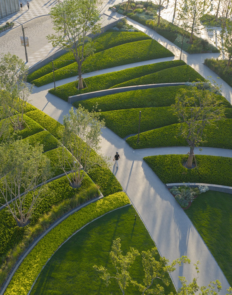 the mixc landscape design by percent landscape design studio