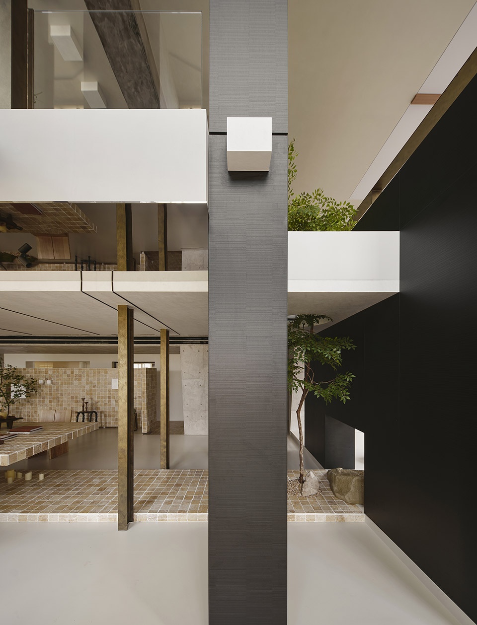 coating showroom by e j space design