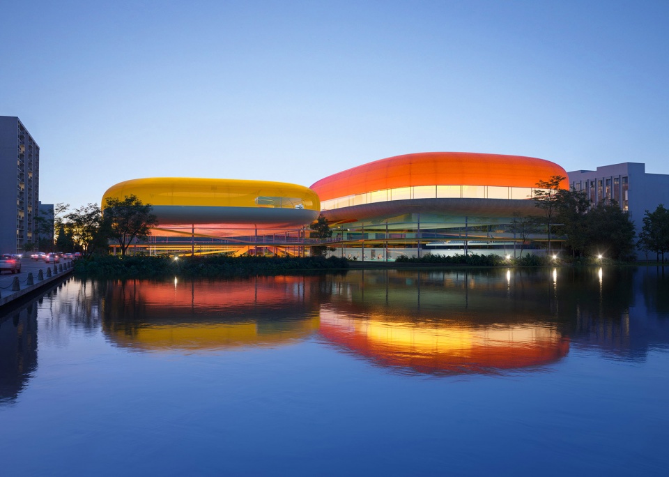 songjiang district sijing town sports center by selgascano
