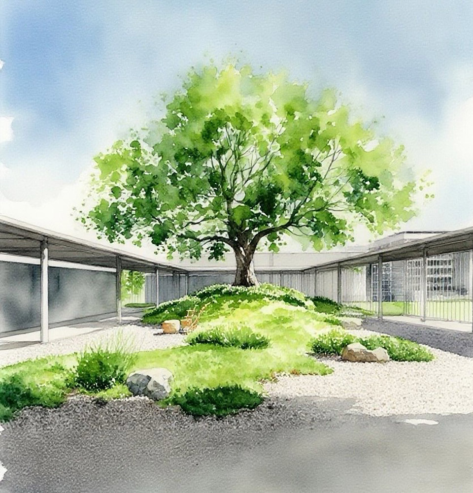 Manufacturing Industrial Park Landscape Design