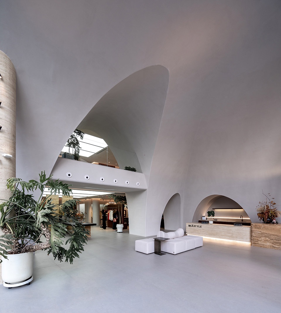 maxstyles sijiqing street flagship store by microcosm design studio