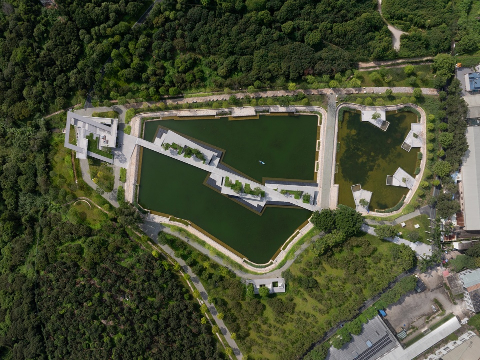 core node design on the eastern side of dakan village along the xili lake by original design studio