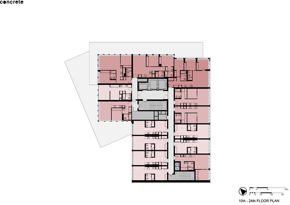 journal square urby by concrete amsterdam
