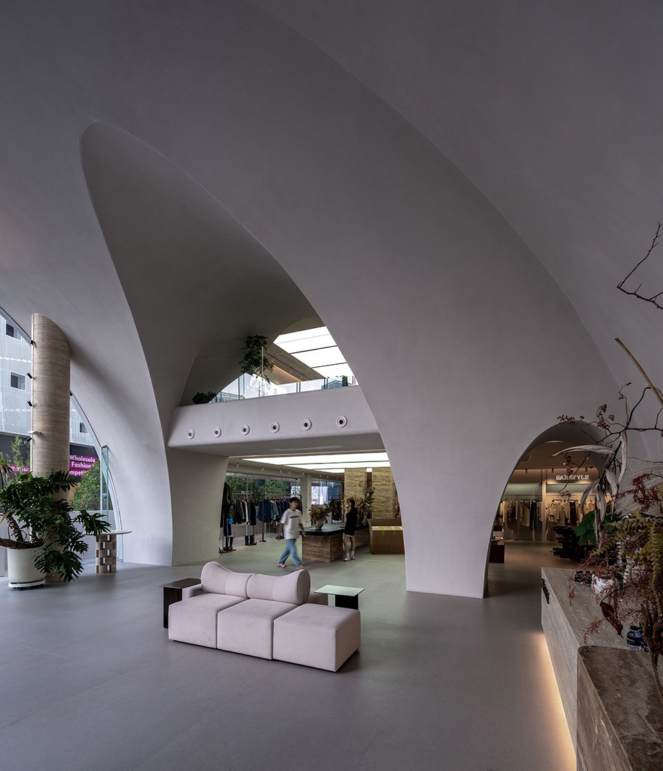 maxstyles sijiqing street flagship store by microcosm design studio