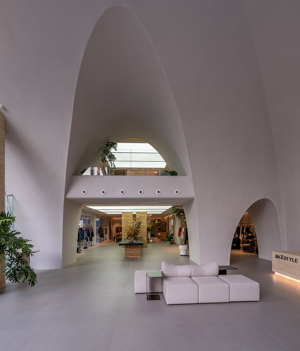 maxstyles sijiqing street flagship store by microcosm design studio