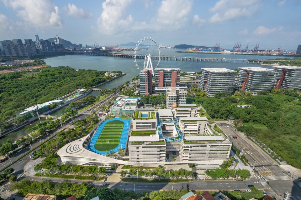 shenzhen haitan school by shenzhen general institute of architecture