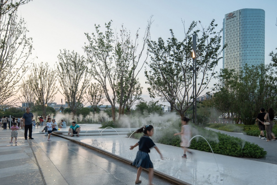 the mixc landscape design by percent landscape design studio