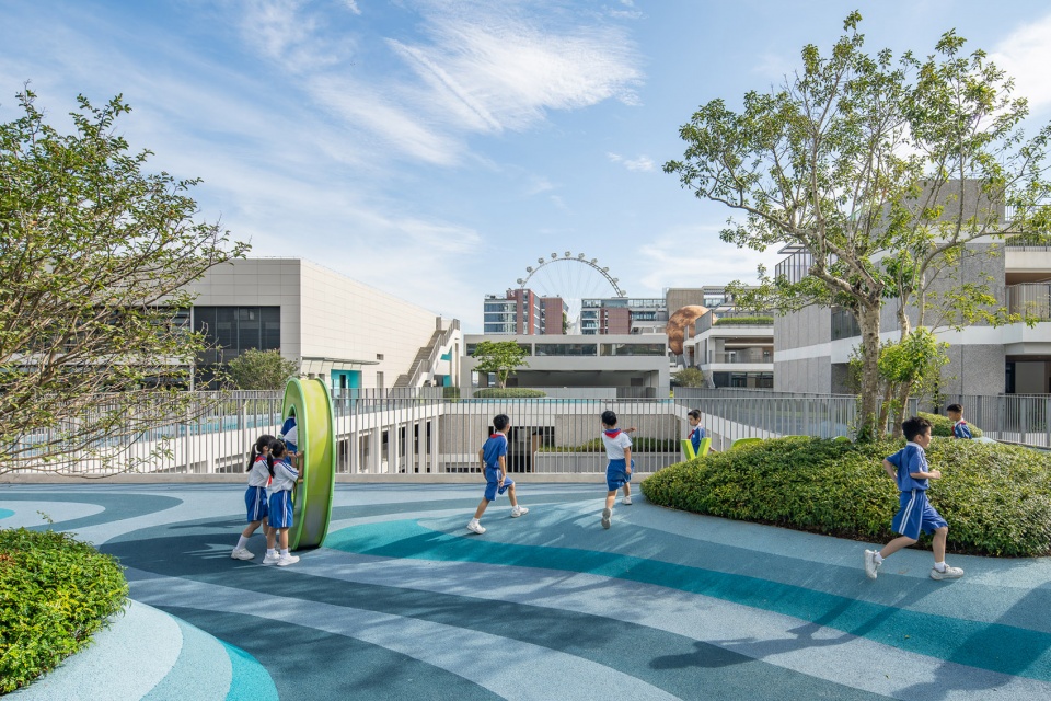 shenzhen haitan school by shenzhen general institute of architecture