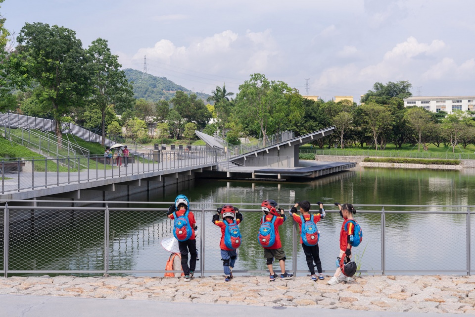 core node design on the eastern side of dakan village along the xili lake by original design studio