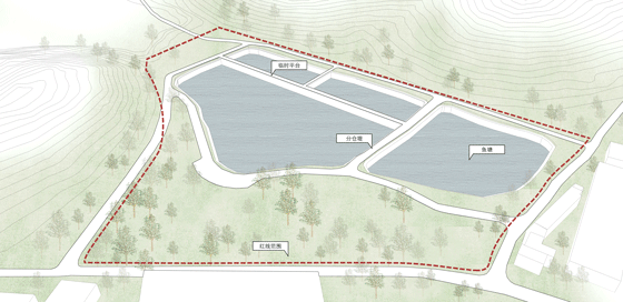 core node design on the eastern side of dakan village along the xili lake by original design studio