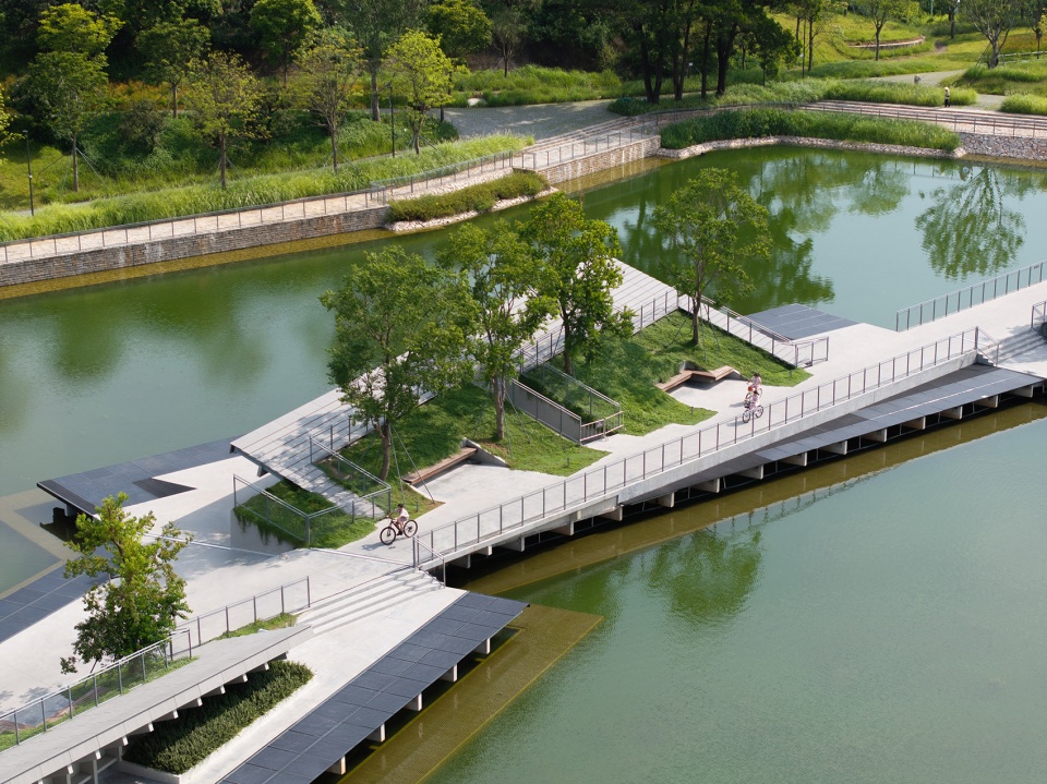 core node design on the eastern side of dakan village along the xili lake by original design studio