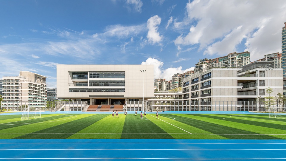 shenzhen haitan school by shenzhen general institute of architecture