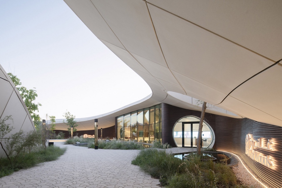 ghaf woods experience centre by aoe
