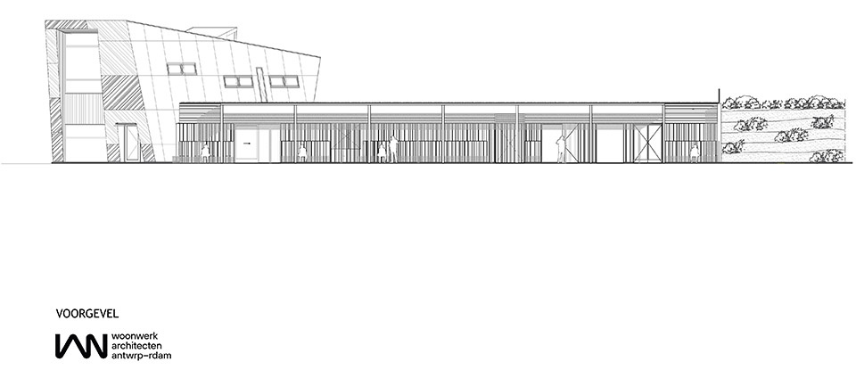 uitbreiding nbc de oostvaarders by woonwerk architecten