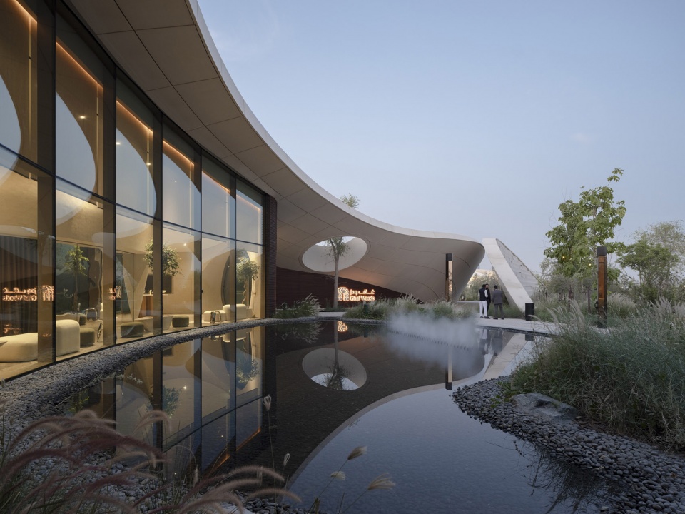 ghaf woods experience centre by aoe