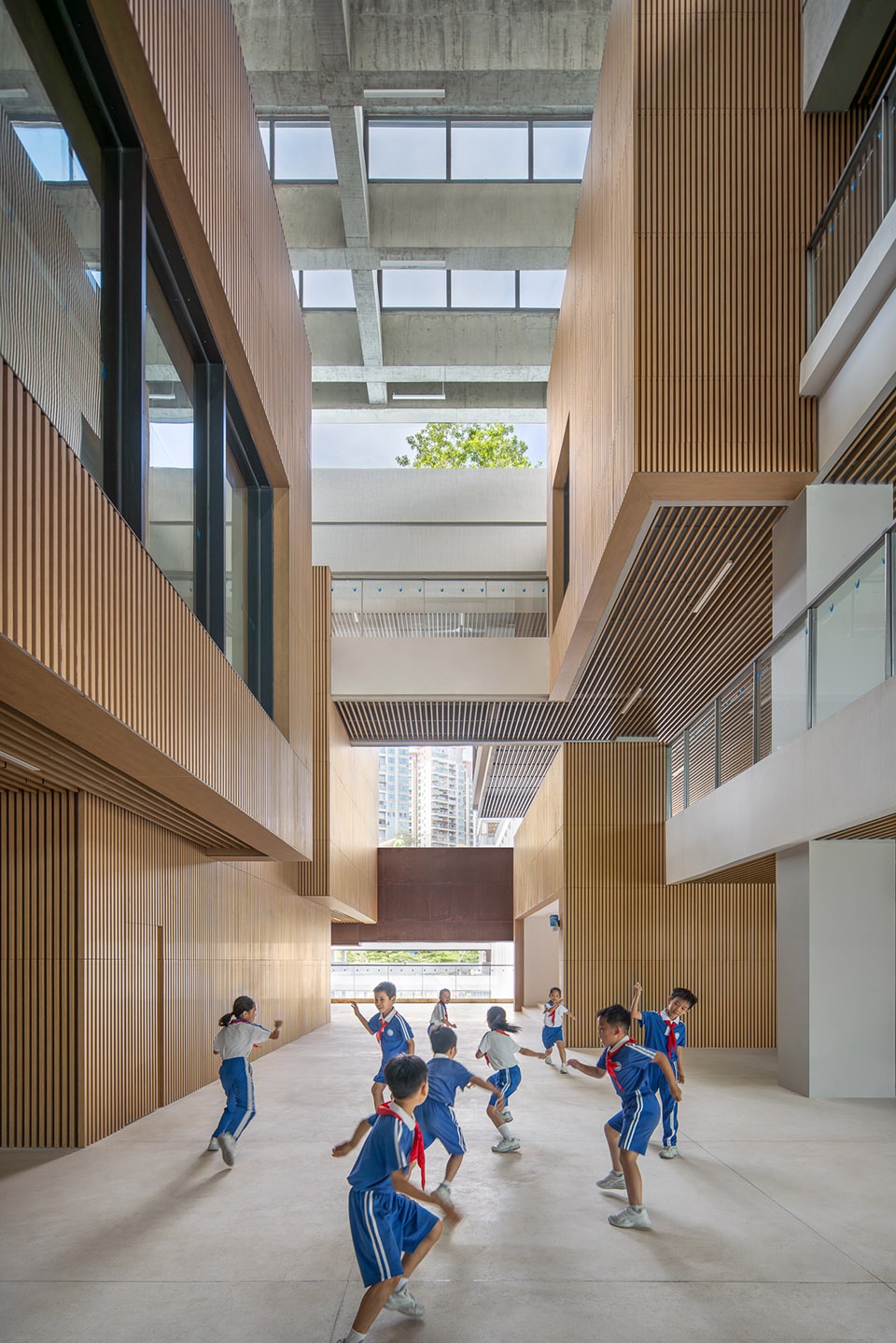 shenzhen haitan school by shenzhen general institute of architecture