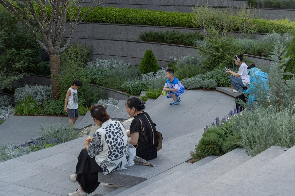 the mixc landscape design by percent landscape design studio
