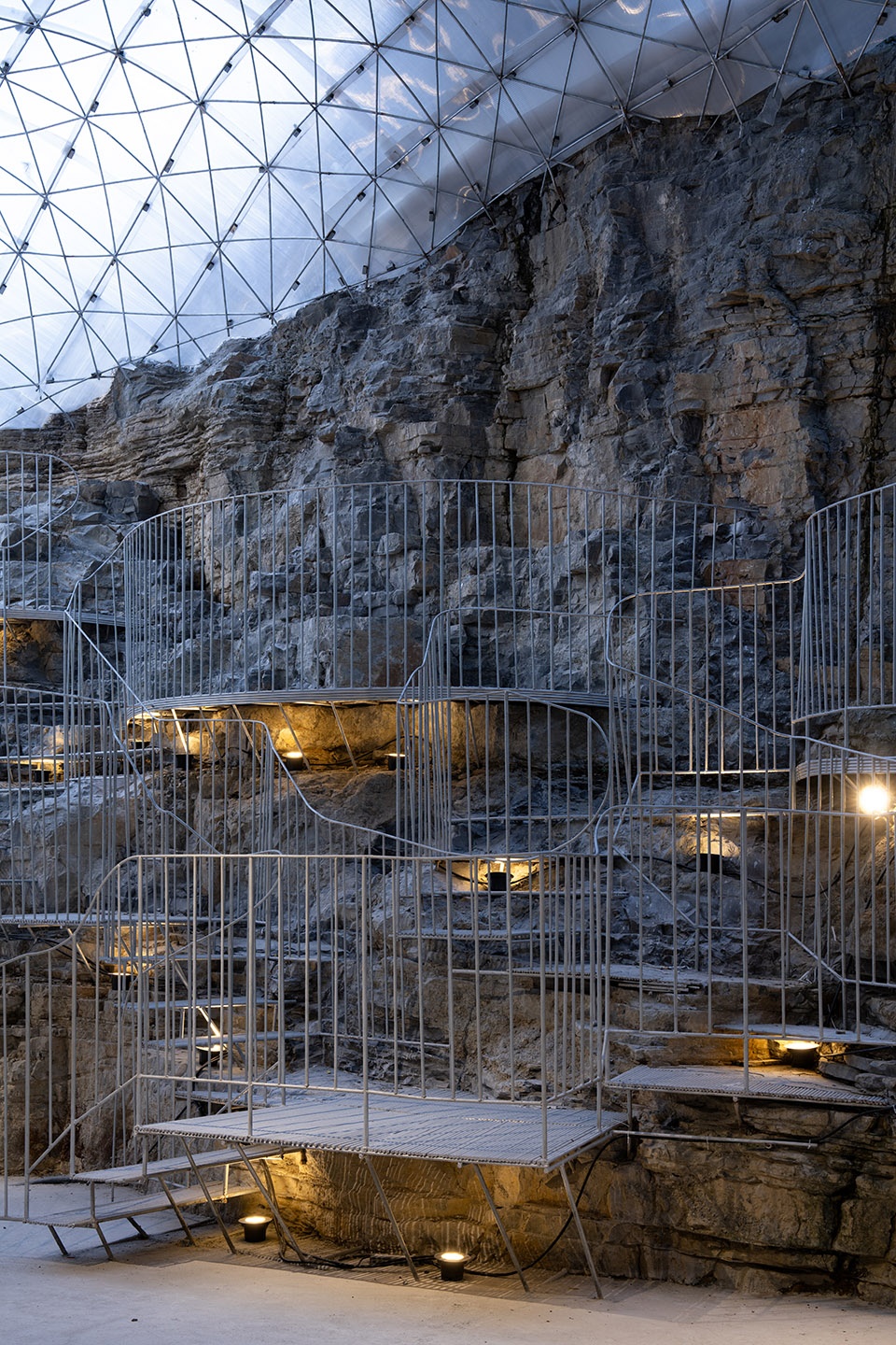 the enshi grotto cafe by kong xiangwei studio