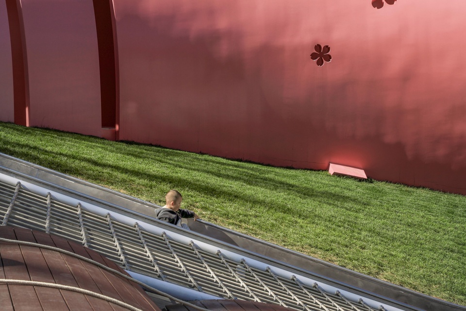 environmental renovation and enhancement design of cherry blossom valley in beixiaohe park beijing by dimu design