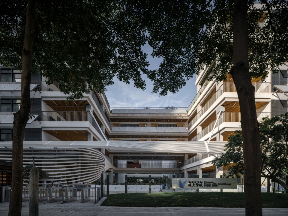 shenzhen haitan school by shenzhen general institute of architecture