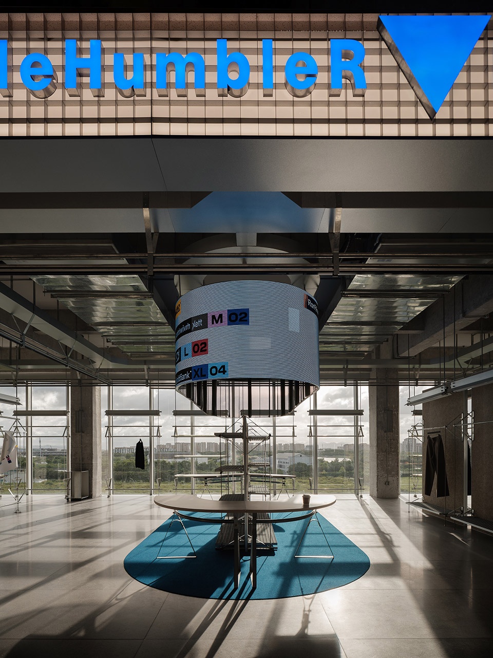 humblehumbler ningbo headquarters showroom by jiyi design
