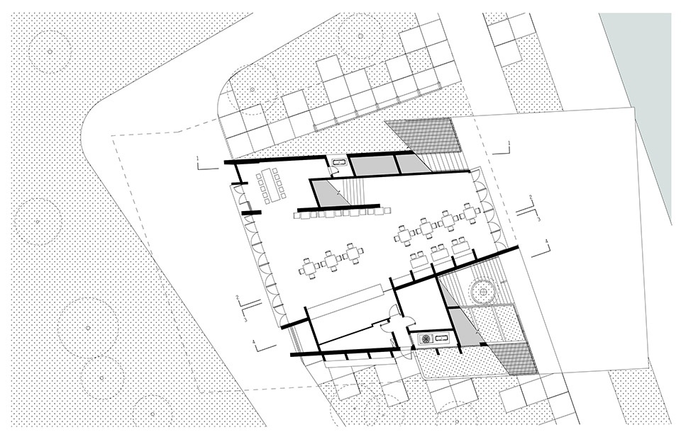 core node design on the eastern side of dakan village along the xili lake by original design studio