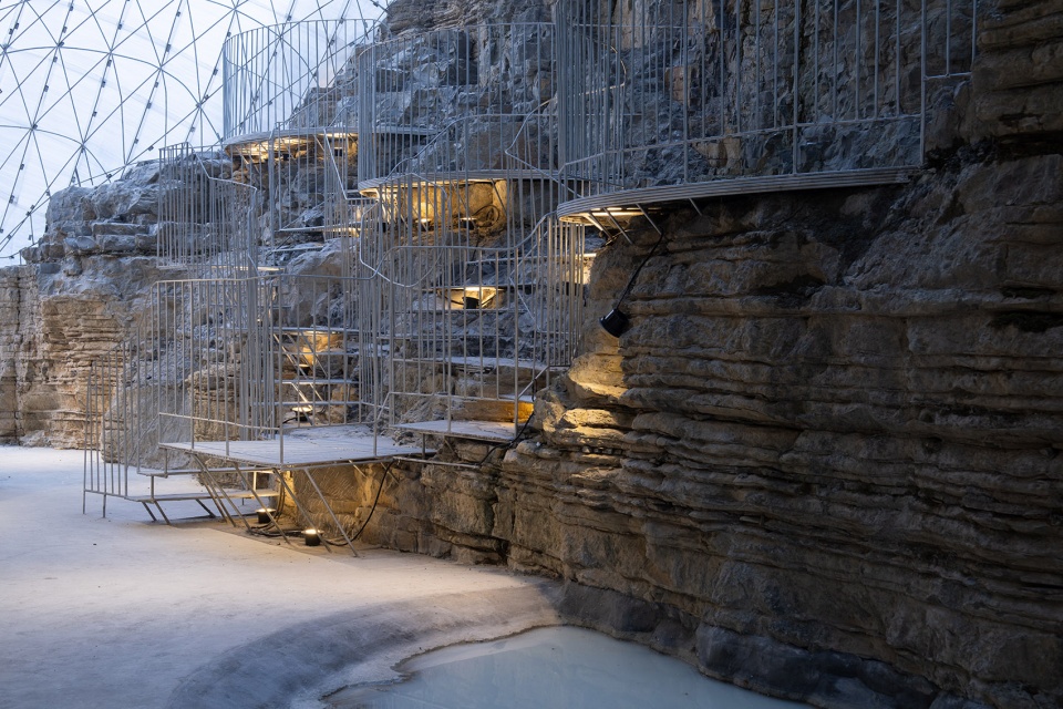 the enshi grotto cafe by kong xiangwei studio