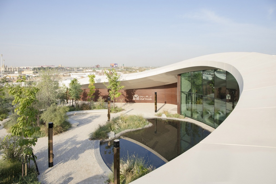 ghaf woods experience centre by aoe