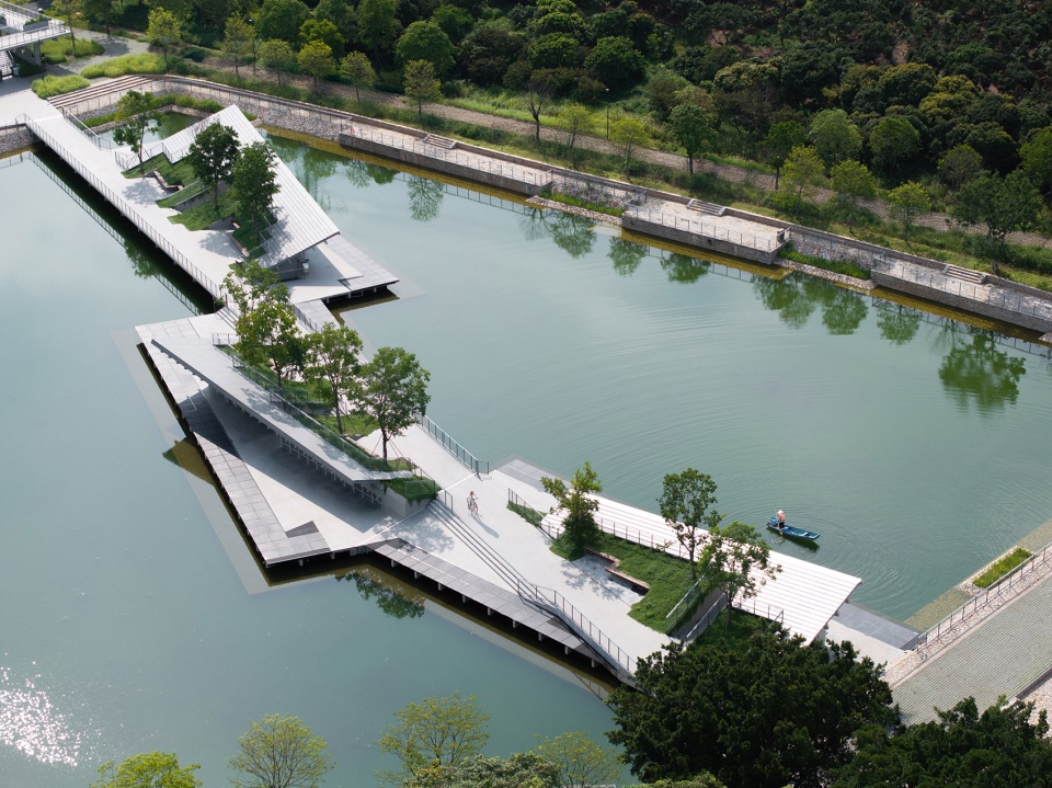 core node design on the eastern side of dakan village along the xili lake by original design studio