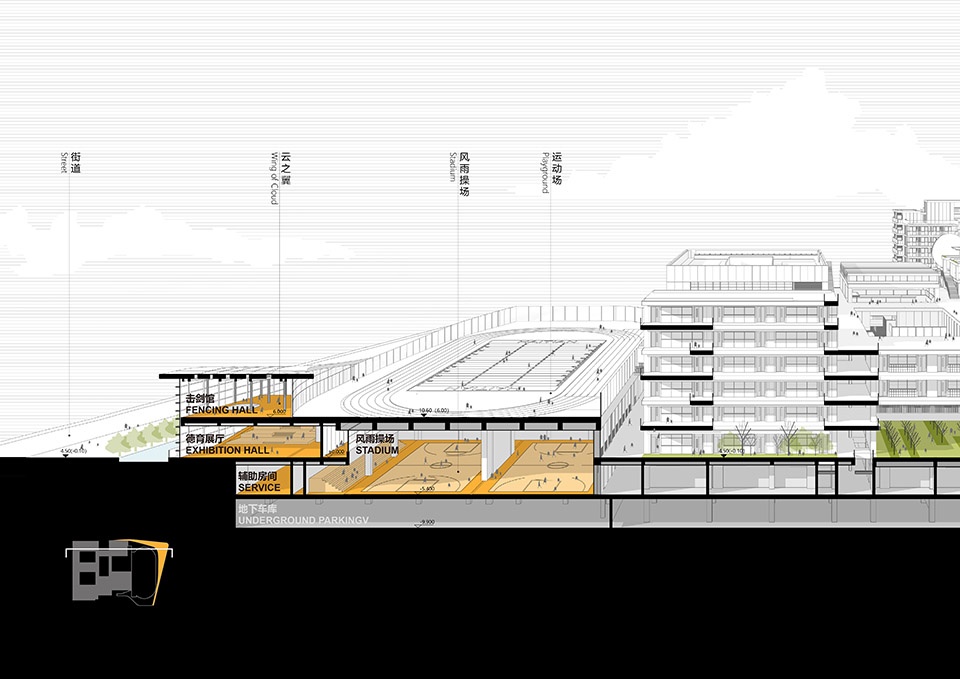 shenzhen haitan school by shenzhen general institute of architecture