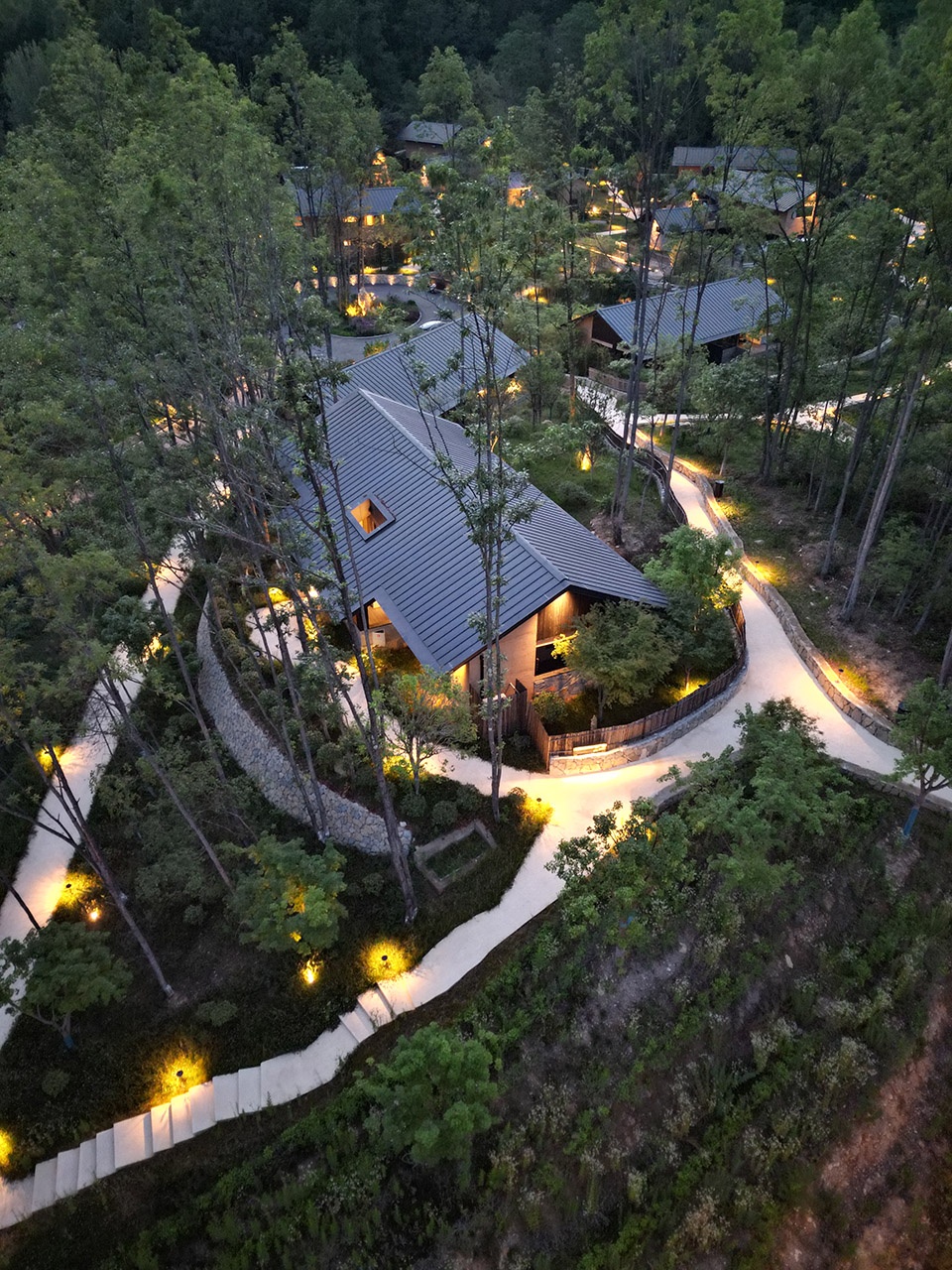 huanxshan forest life park project in hangzhou by withstudio