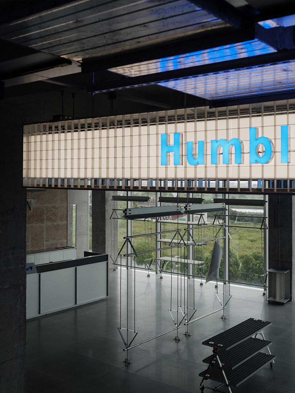 humblehumbler ningbo headquarters showroom by jiyi design