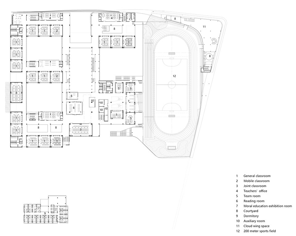 shenzhen haitan school by shenzhen general institute of architecture