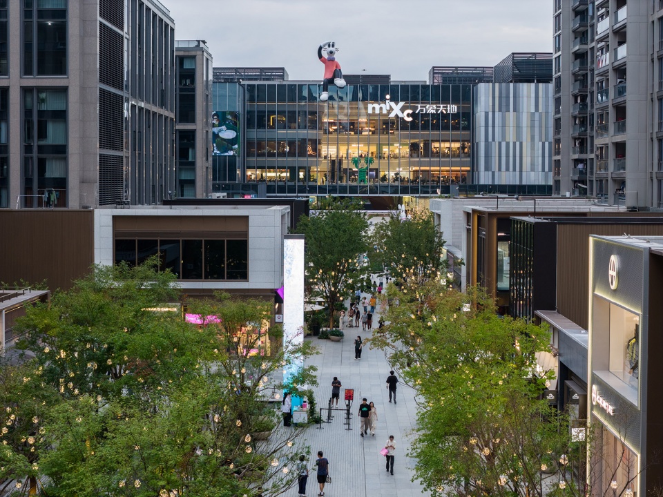 hangzhou asiad mixc world by landtek group