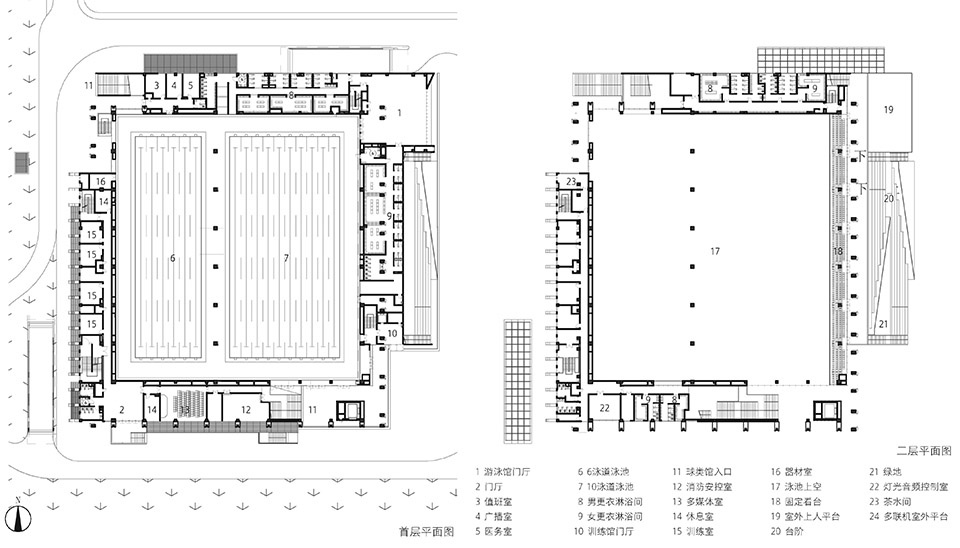 natatorium of huazhong university of science by atelier sun