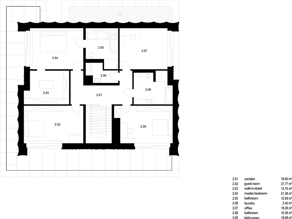 House in White