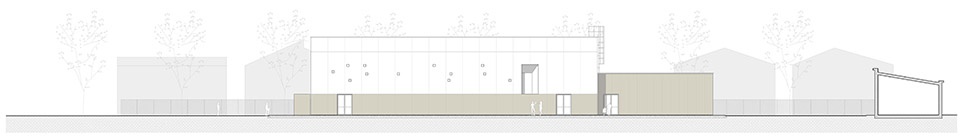 ostiglia mn school gymnasium by archiplan studio