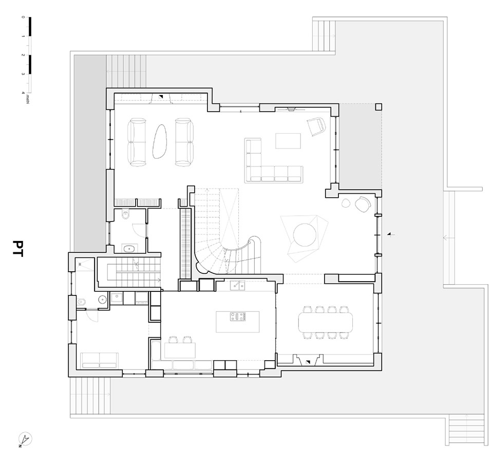 villa in the castelli romani by studiotamat
