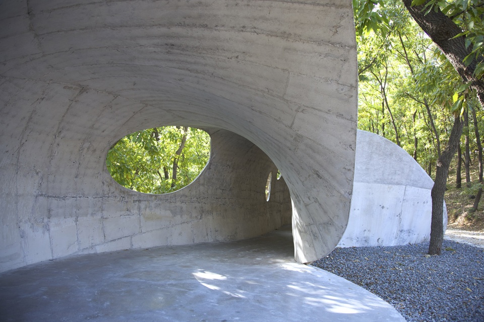 crouching tiger hidden dragon art museum by kong xiangwei studio