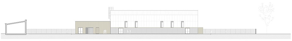 ostiglia mn school gymnasium by archiplan studio