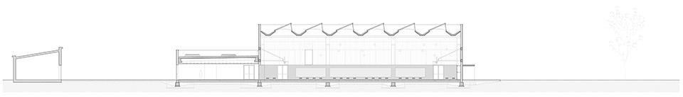 ostiglia mn school gymnasium by archiplan studio