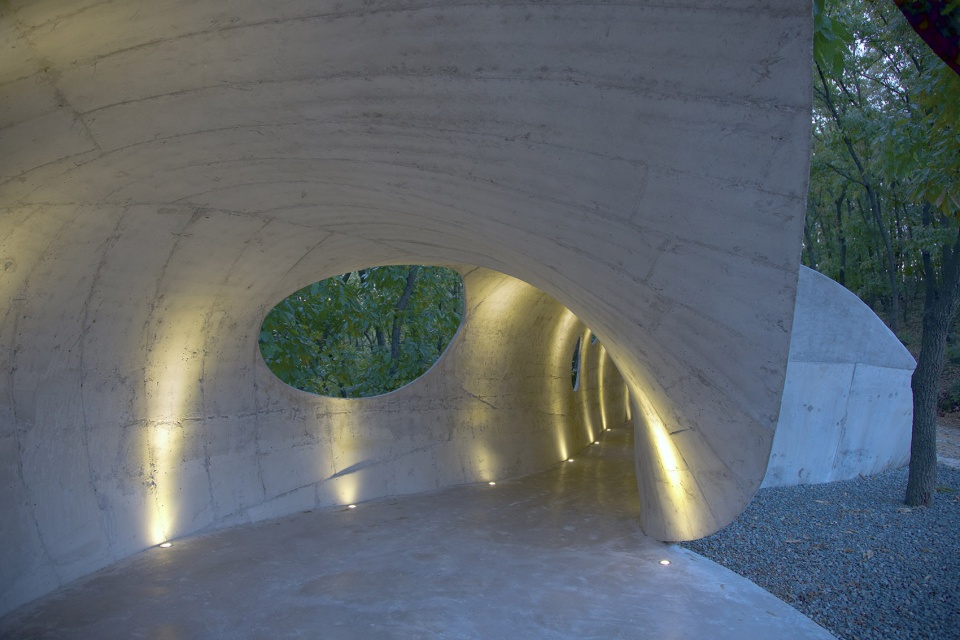 crouching tiger hidden dragon art museum by kong xiangwei studio