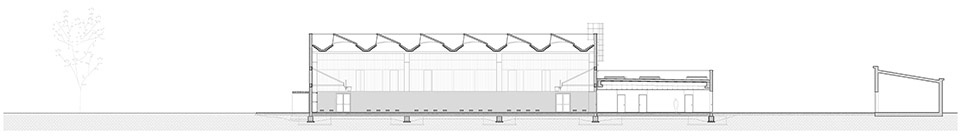 ostiglia mn school gymnasium by archiplan studio