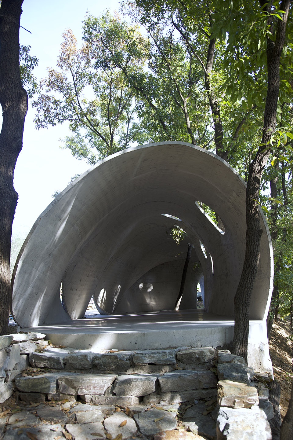 crouching tiger hidden dragon art museum by kong xiangwei studio